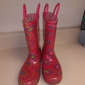 Size 3 children's light up rain boots